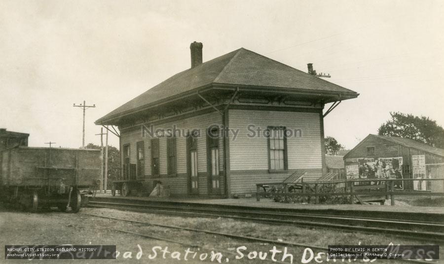 Postcard: Railroad Station, South Dennis, Massachusetts